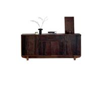 Aparador Mesa de Entrada de Madera Maciza de 180 x 38 x 78 cm, Mueble de Almacenamiento Retro for Sala de Estar y hogar. Aparadores