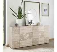 Aparador MIRO de 3 puertas en color roble