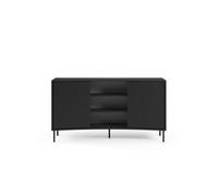 Aparador nova con 2 puertas color negro - conforama