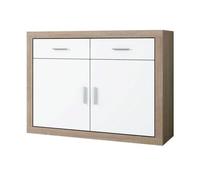 Aparador nuka cambria - blanco 120 x 90,2 x 41,4 cm