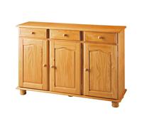 Aparador, Pino Macizo. Serie Canet. Medidas 86x42 cm, (AltoxFondo) (130 de Ancho, Miel)