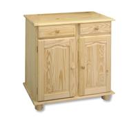 Aparador, Pino Macizo. Serie Canet. Medidas 86x42 cm, (AltoxFondo) (88 de Ancho, Sin barnizar)