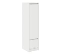 vidaXL Aparador alto blanco 29,5x34x119,5 cm madera de ingeniería