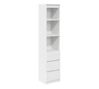 Aparador regina 3 estantes + 3 cajones blanco 180x37,5x35 cm