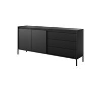 Aparador sensation 187x39x81 negro