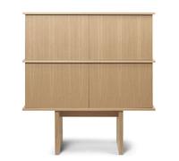 Aparador Stilt Doble Roble Natural