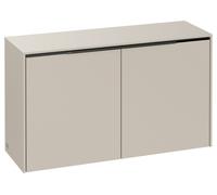 Aparador Subway 3.0 de Villeroy & Boch, 2 puertas, 728x423x256mm, C60002VN, Color: Frente/carcasa: Gris Cachemira, mango: Gris Cachemira