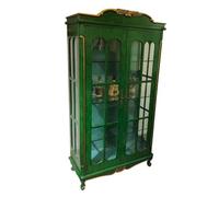 Aparador Tablero de Madera Retro, gabinete de Vino campestre, aparador de exhibición for Sala de Estar, Puerta Doble de Vidrio, gabinete Alto de Almacenamiento de Lujo Ligero Aparadores