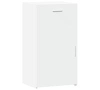 vidaXL Aparador Madera de ingeniería Blanco 50x42,5x93 cm, Armario, Armario de Almacenamiento, Armario Auxiliar, Armario aparador, Armario Alto