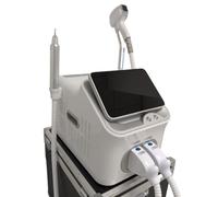 Aparato De Belleza Láser De Diodo 2 En 1 Con Doble Mango FAC Tecnología De Depilación, Eliminación De Cloasma, Herramienta De Belleza Láser De Picosegundos Para La Eliminación De Tatuajes