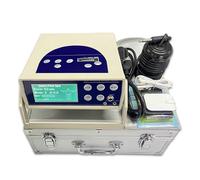 Aparato de desintoxicación iónica para pies, spa profesional para pies con limpieza mediante iones de hidrógeno negativos, incluye 1 muñequera, 1 cinturón térmico y 1 par de parches de pulsos