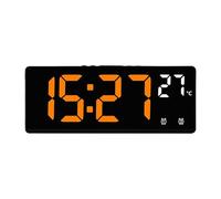 Aparato de despertador | Control de Voz Gadget digital innovador con función de Snooze de luz fresca para adultos y adultos | Sleep Aid Watch for Bedroom Table Ta
