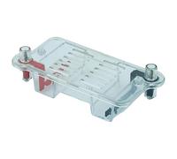 Aparato de electroforesis horizontal con cámara de electroforesis diseñada para análisis de ADN en entornos académicos, equipo de laboratorio de biología de la escuela secundaria