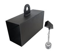 Aparato de entrenamiento de toma para escalada - Tabla de suspensión con abrazadera, ejercicio de dedos y mano, para culturismo en sala de lucha - Brazo dedos manos fitness y entrenamiento Phy