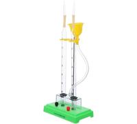 Aparato de experimento de electrólisis de agua de plástico Demostrador de hidrógeno Descomposición de separación Instrumento de enseñanza de electroquímica