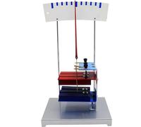 Aparato de la ley Ampère estilo galvanómetro. Efecto del campo magnético sobre corriente. Kit educativo STEM con pantalla puntero demostración cable electrificado