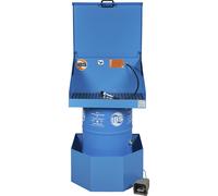 Aparato de limpieza de piezas IBS Scherer, capacidad de carga 80 kg con tapa