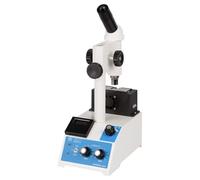 Aparato de punto de fusión con microscopio, aumento de 40x, temperatura máxima de 320 ℃, equipo de laboratorio esencial para análisis y pruebas precisos del punto de fusión