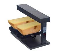 Aparato De Raclette Fundidor de queso comercial para parrilla de raclette, máquina de 600 W para restaurantes y cafeterías, calentador comercial para derretir y cocinar sin esfuerzo delicios