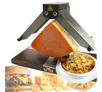 Aparato De Raclette Máquina eléctrica para raclette, fundidor de queso comercial, 900 W, calentador de encimera, calentamiento rápido, para restaurante, con altura ajustable
