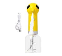 Aparato eléctrico de espuma para perros - Limpieza de botellas de mezcla de champú | Pulverizador de ducha recargable para mascotas para baño, dispensado