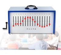 Aparato excéntrico de demostración de agujeros de eje de rueda para enseñanza de física, dispositivo de onda de manivela manual para fines educativos