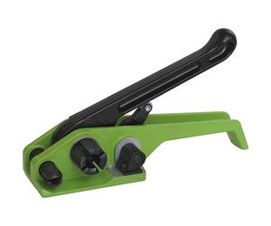 Aparato tensor para cinta fuerte de PET manual, mecanismo de una palanca