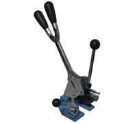 Aparato tensor y precintador para cinta de PP manual, con dispositivo de tensado rápido