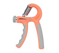 Aparatos de fuerza de prensión, En forma de R, ajustable, contable, ejercicio mano, fortalecedor, pinza, resorte, pellizco dedo, expansor carpiano(Light yellow)