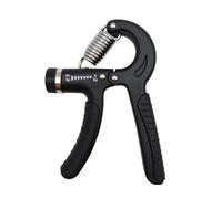 Aparatos de fuerza de prensión, Pinza ajustable tipo R, ejercicio de agarre manual, fuerza contable, alicates fortalecimiento, dedo resorte(Black A)