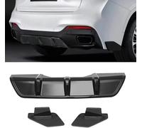 APARC Coche Difusor Parachoques Trasero para BMW X6 F16 2015 2016 2017 2018, Chasis Difusor Divisor Alerón Anti Choque Modificación Accesorios