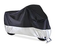 APARC Funda Moto para CMX 500 Rebel, Motocicleta Cubierta Impermeable Antipolvo con Orificios de Bloqueo Exteriores Accesorios,A/Black Silver