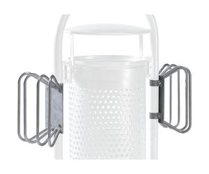 Aparcamiento de bicicletas, galvanizado al fuego VAR, para colector de residuos