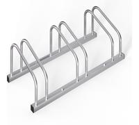 MONZANA® Soporte para Aparcar 3 Bicicletas Aparcamiento Estacionamiento Bicis 30-65mm de Ancho Suelo Pared