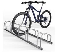 Aparcamiento para bicicletas 5 plazas metal 156x32x27cm