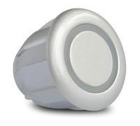 Aparcamiento Sistema Radar Kit Sensor Daparcamiento Parktronic Radar Marcha Atrás Trasero para Vehículos Delanteros Traseros Detector 4/6/8(Silvery,4)