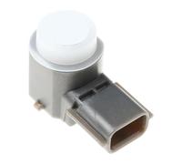 Aparcamiento Sistema Radar para Nissan para Infiniti para Q50 Q50L Sensor Distancia Estacionamiento PDC Radar Marcha Atrás Trasero 284384GA0A 28438-4GA0A(1pc-White)