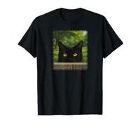 Aparece un gato negro Camiseta
