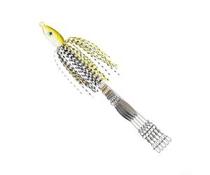 Aparejo de paraguas Alabama de alto rendimiento para pesca de lubina, 5 brazos y diseño de hoja de sauce para un gran éxito (3)