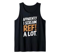 Aparentemente Grito Ref a Mucho Fútbol Fútbol Deportes Fanático Camiseta sin Mangas