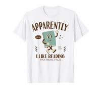 Aparentemente, me Gusta Leer Lector Camiseta