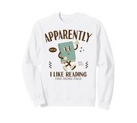 Aparentemente, me Gusta Leer Lector Sudadera