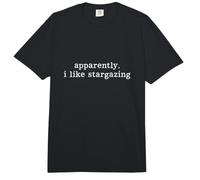Aparentemente me Gusta observar Las Estrellas Aficionado Stargazer Comfort Colors Adult Heavyweight T-Shirt