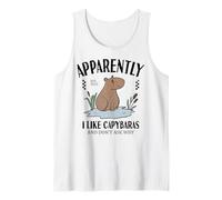 Aparentemente, me Gustan los capibaras Camiseta sin Mangas