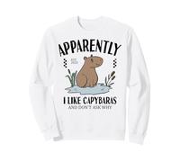 Aparentemente, me Gustan los capibaras Sudadera