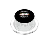 Aparentemente, Soy dramático Divertido Lindo Haciendo pucheros Unicornio EduEly PopSockets PopGrip para MagSafe