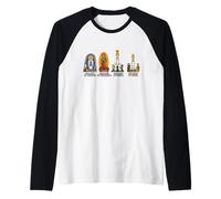 Apariciones Marianas Católicas Nuestra Señora Camiseta Manga Raglan