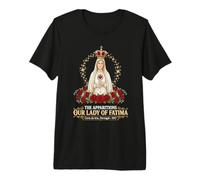Apariciones Nuestra Señora de Fátima Cova da Iria Portugal Rosario Camiseta Premium