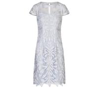 APART Fashion Apart Cocktailkleid Aufwendig Bestricktes Vestido de cóctel, Azul Claro, 36 Mujeres
