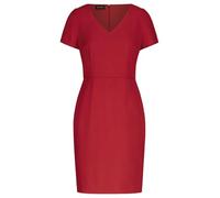 APART Fashion Apart Etuikleid mit Breitem und V-Ausschnitt in Vestido, Rojo, 38 Mujeres